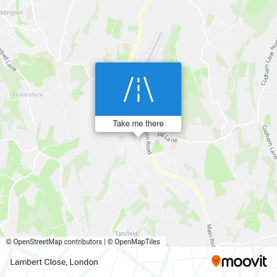 Lambert Close map