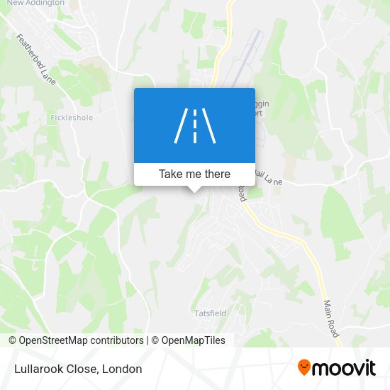 Lullarook Close map