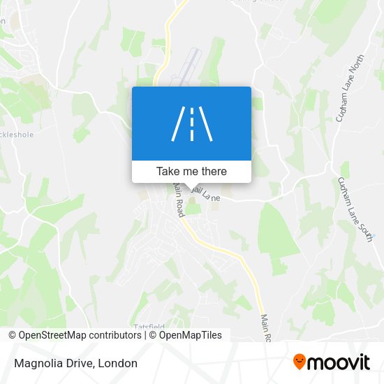 Magnolia Drive map