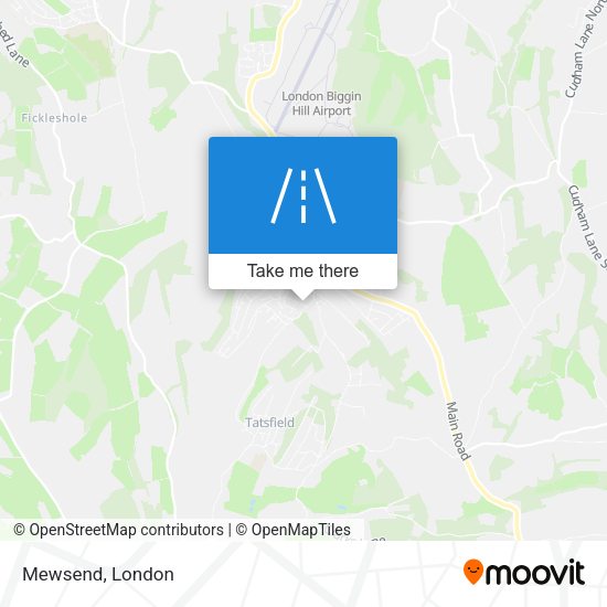 Mewsend map