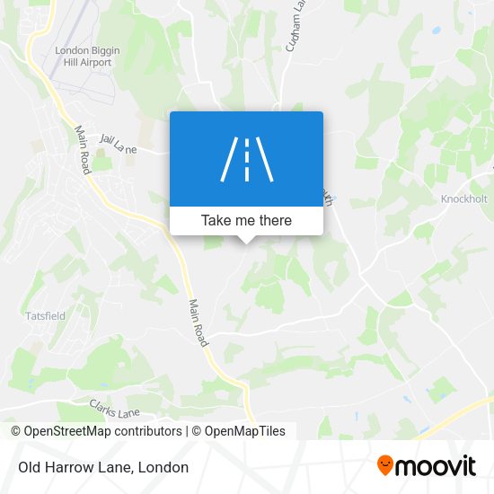 Old Harrow Lane map