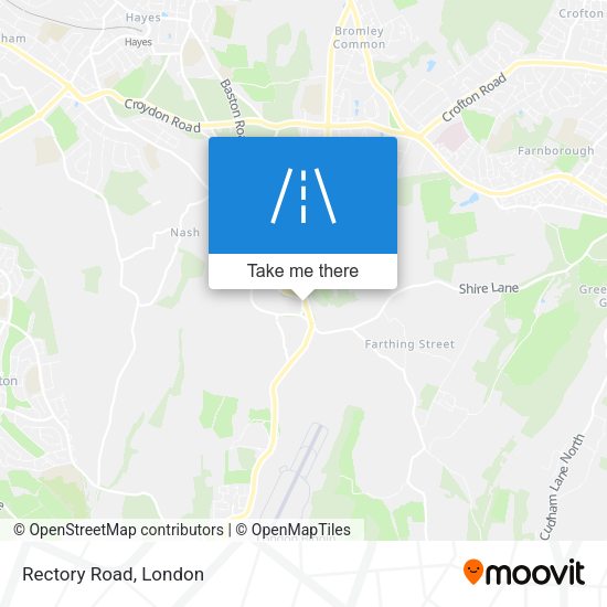 Rectory Road map
