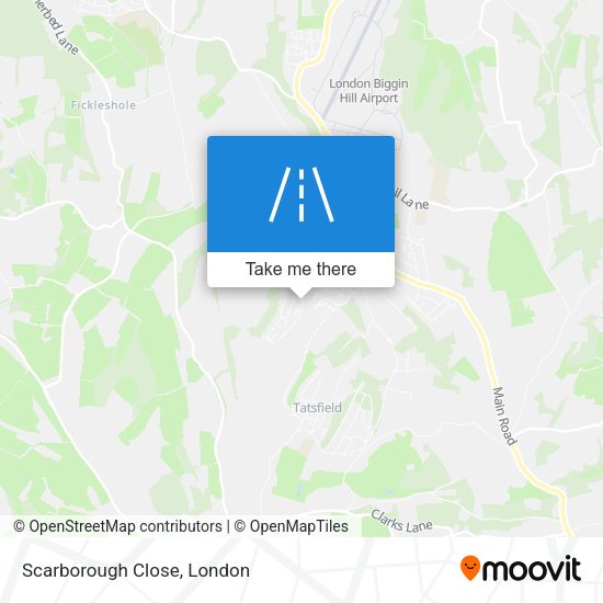 Scarborough Close map