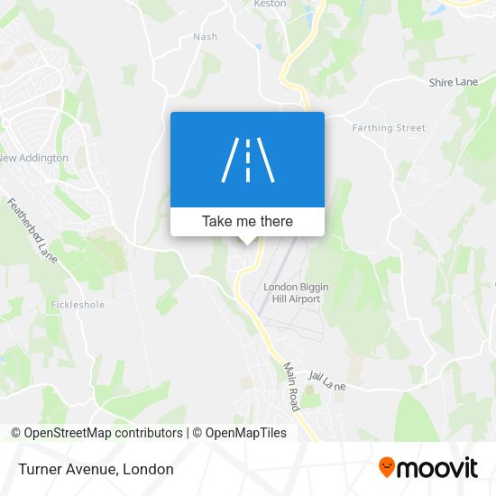 Turner Avenue map