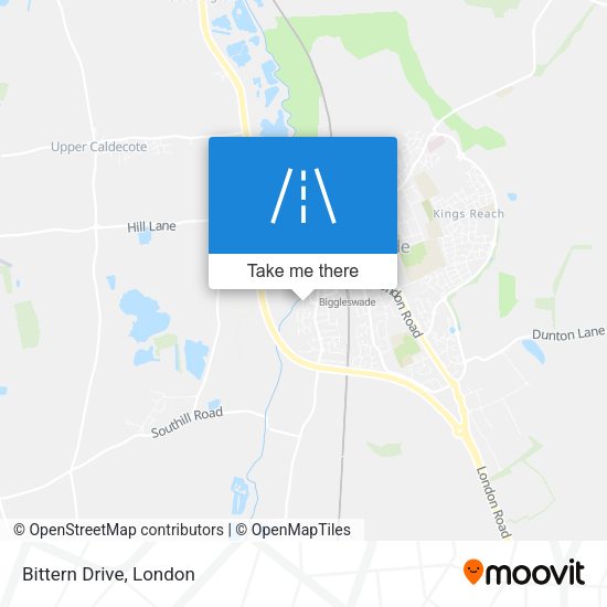 Bittern Drive map