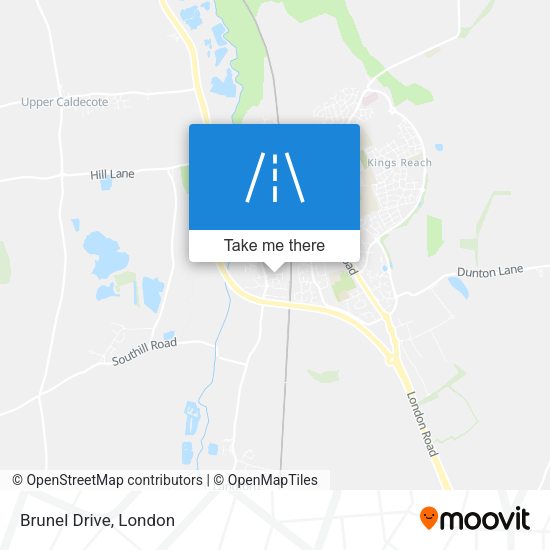 Brunel Drive map