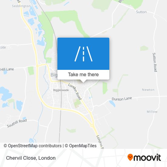 Chervil Close map