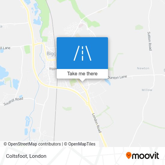 Coltsfoot map