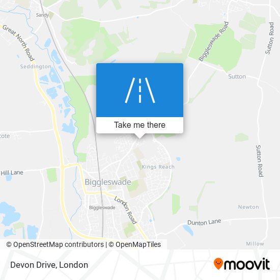 Devon Drive map