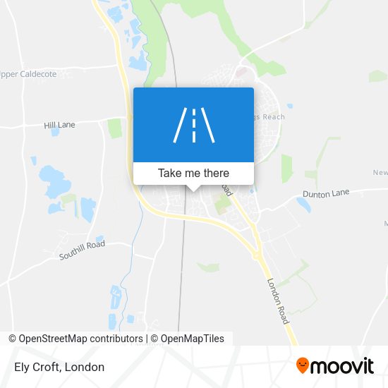 Ely Croft map