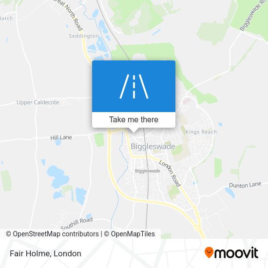 Fair Holme map