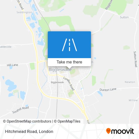 Hitchmead Road map