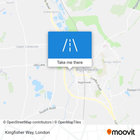 Kingfisher Way map