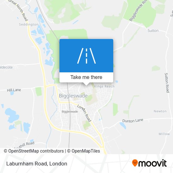 Laburnham Road map