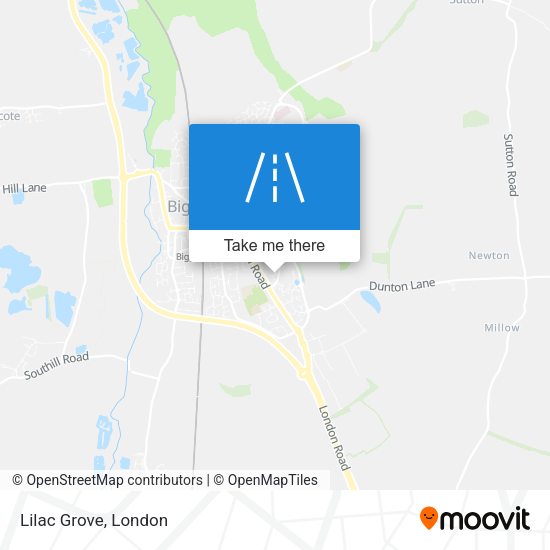 Lilac Grove map