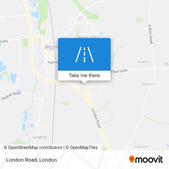 London Road map