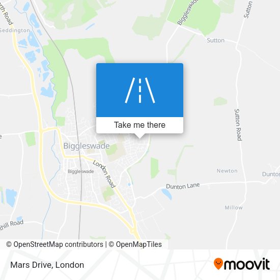 Mars Drive map