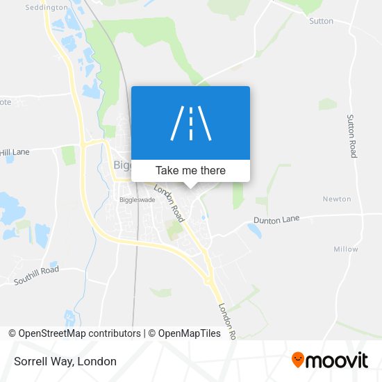Sorrell Way map