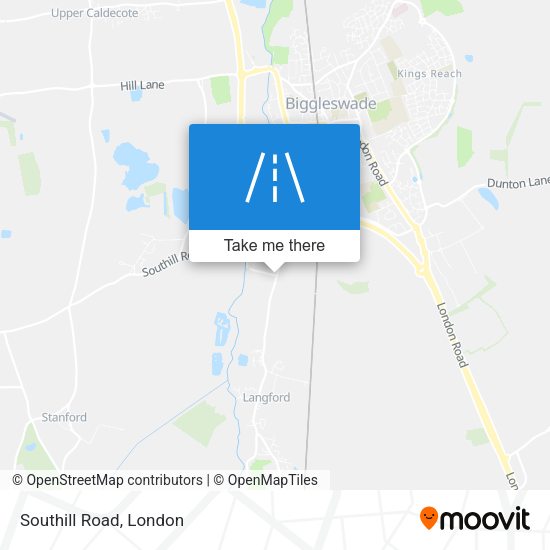 Southill Road map