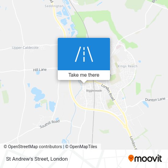 St Andrew's Street map