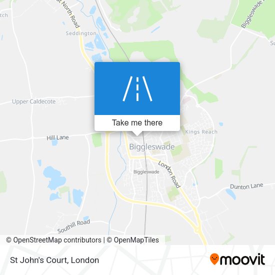 St John's Court map