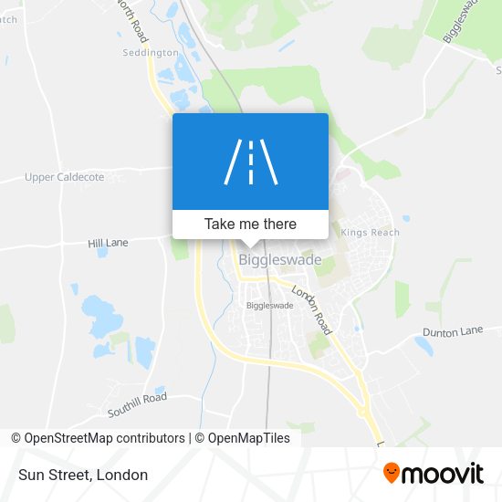 Sun Street map