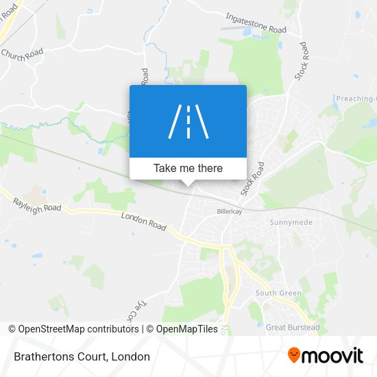 Brathertons Court map