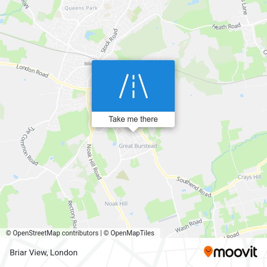 Briar View map