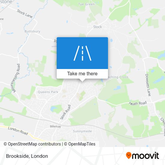 Brookside map