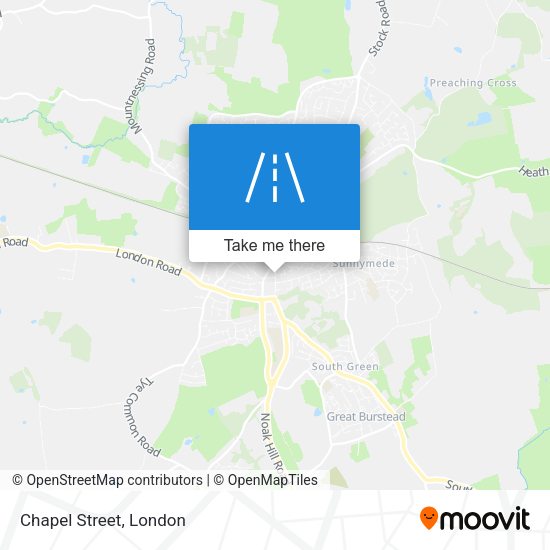 Chapel Street map