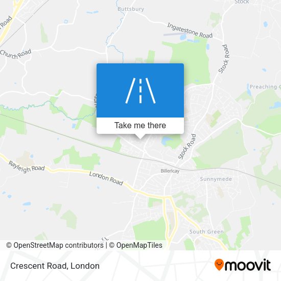 Crescent Road map
