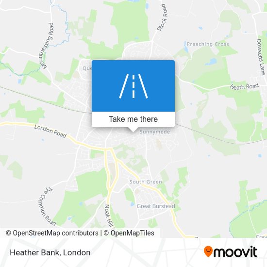 Heather Bank map