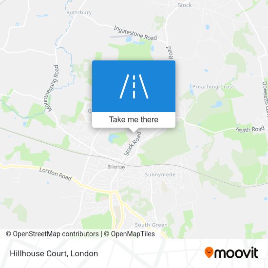 Hillhouse Court map