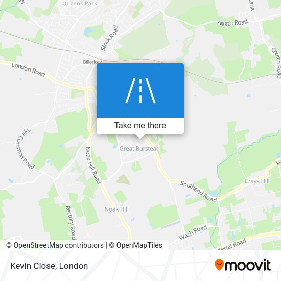 Kevin Close map