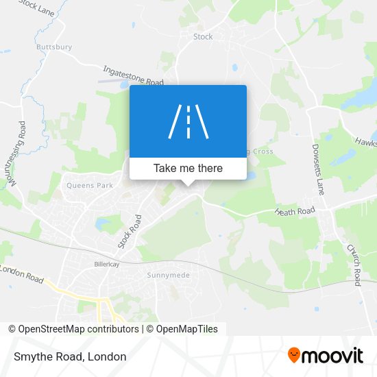 Smythe Road map