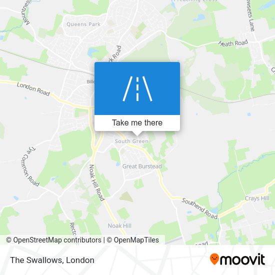 The Swallows map