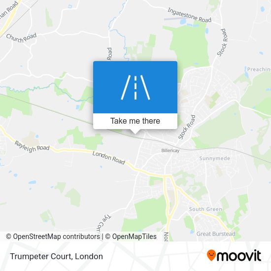 Trumpeter Court map