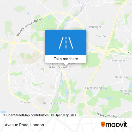 Avenue Road map