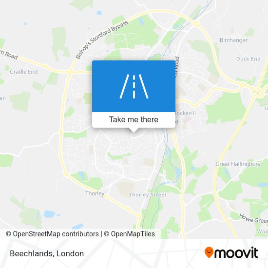 Beechlands map