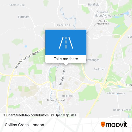Collins Cross map