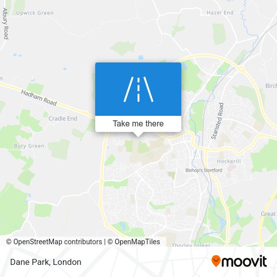 Dane Park map