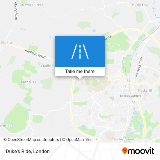 Duke's Ride map