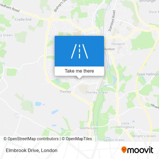 Elmbrook Drive map