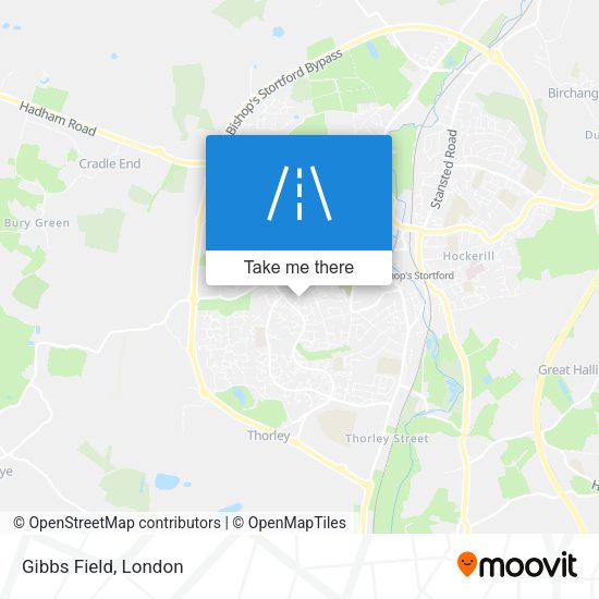 Gibbs Field map