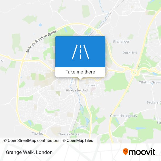 Grange Walk map