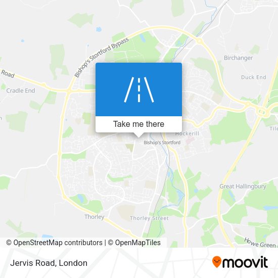 Jervis Road map