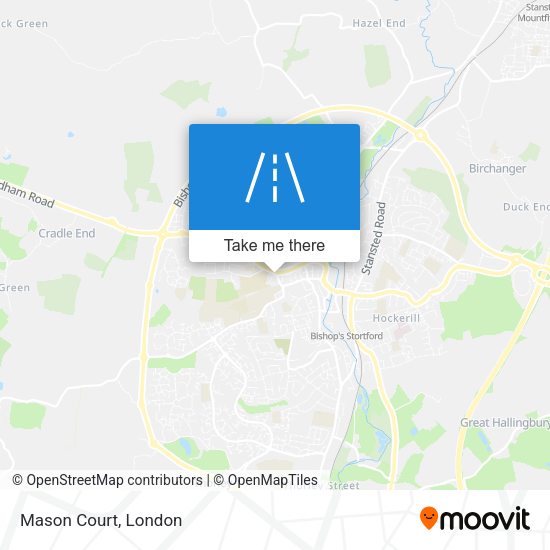 Mason Court map