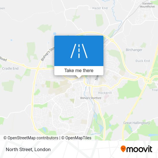 North Street map