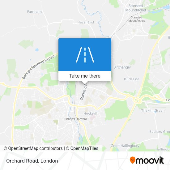 Orchard Road map