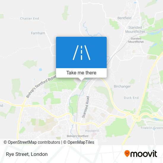 Rye Street map